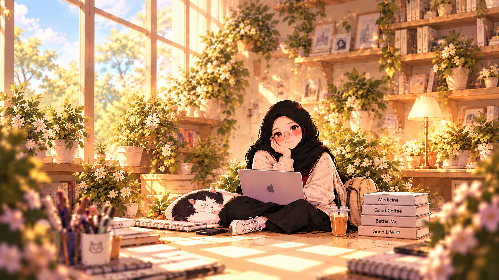 Ai.OS illustrated workspace